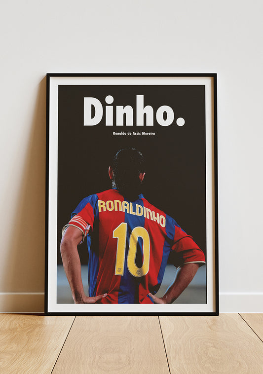 Barcelona - Dinho Print